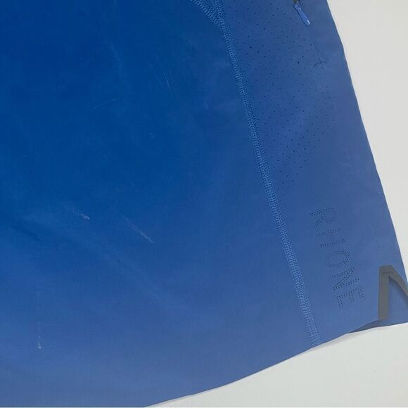 Rhone Pacific Blue Athleisure wear Shorts in Size XL with Liner - Picture 5 of 10